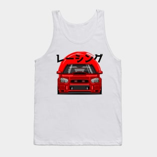 Red Impreza WRX STI Blobeye Tank Top